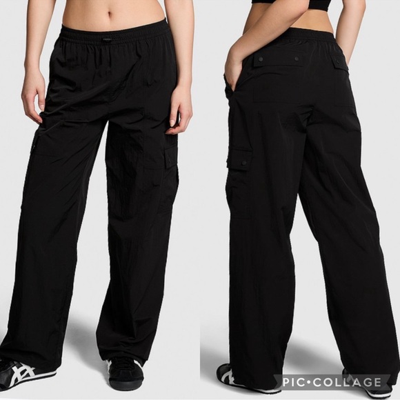 PINK Parachute Cargo Pants - Picture 1 of 1